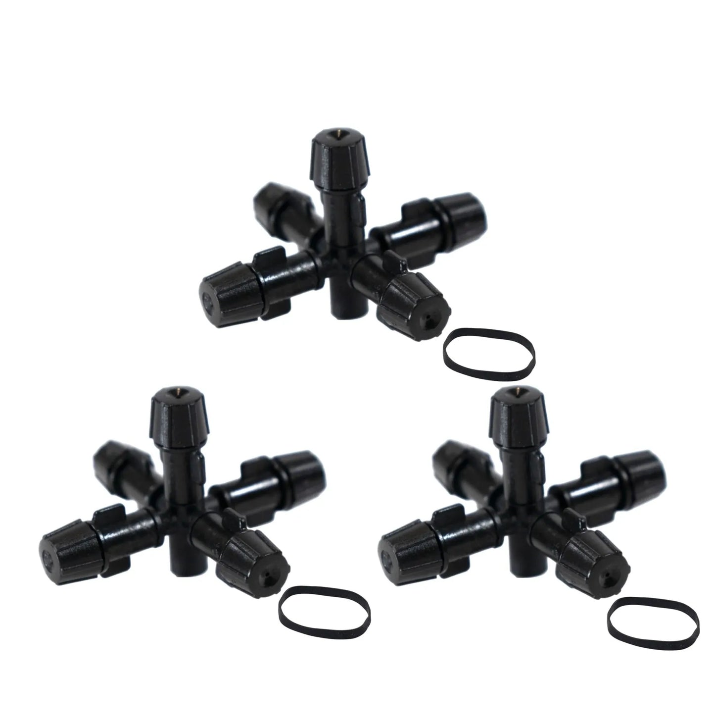 MIST-PRO 5-Way Mist Nozzle – 3 Pack