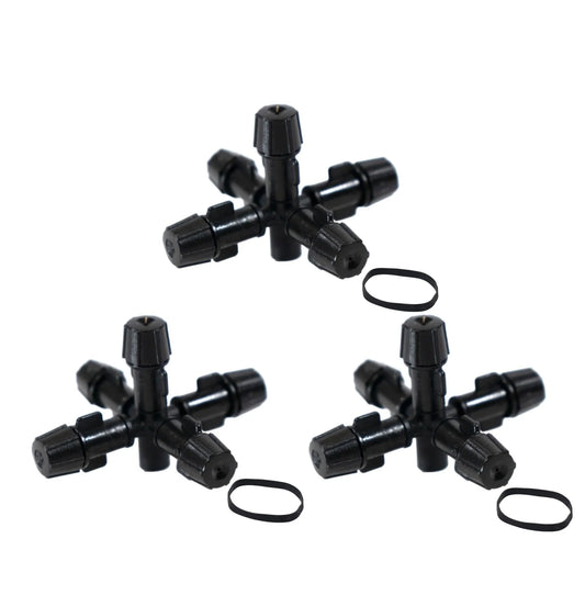 MIST-PRO 5-Way Mist Nozzle – 3 Pack