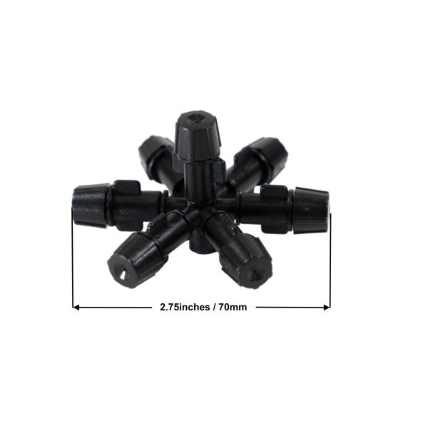 7-Way Mist Nozzle 3 Pack