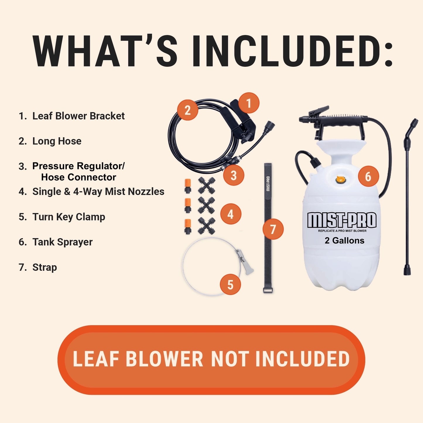 MIST-PRO+ 2-Gallon Tank Sprayer Kit